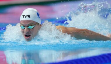 Global superstar Marchand becomes first World Aquatics Foundation ambassador