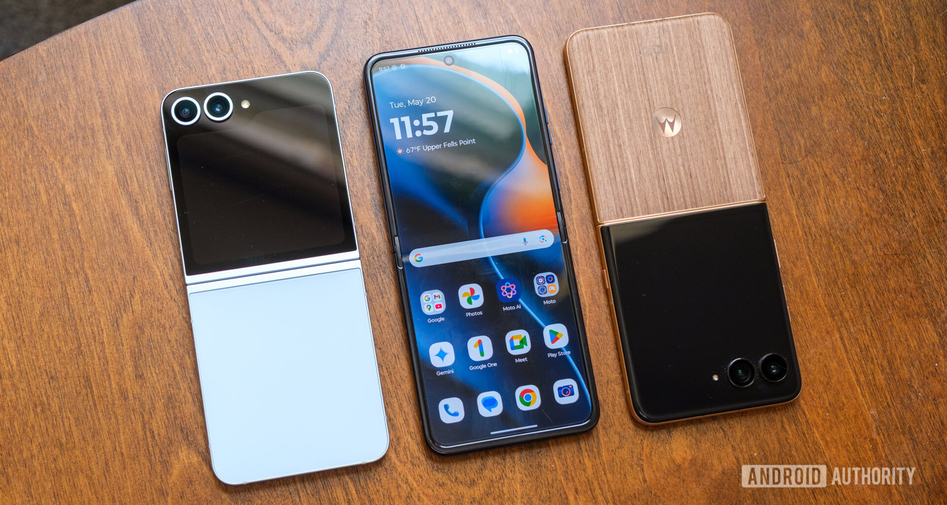 Motorola Razr 2025 with razr ultra and galaxy z flip 6