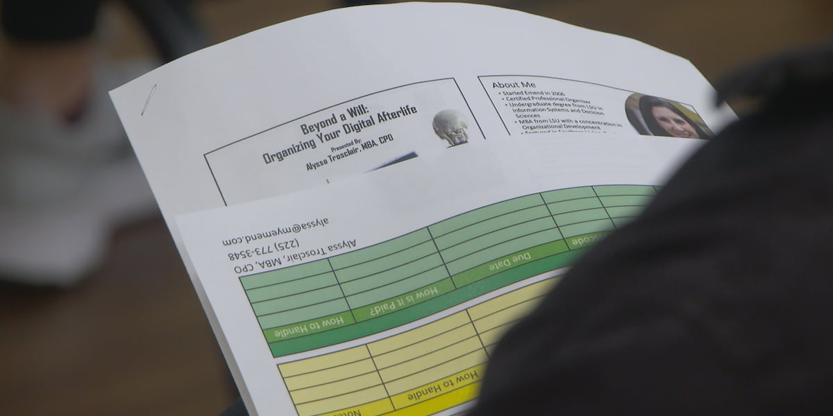 What happens to your online information after you pass away? Experts say plan now