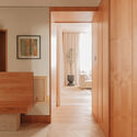 Treehouse Apartment / Projekt V Arhitektura - Interior Photography, Wood, Lighting, Door, Closet
