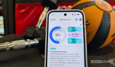 Today tab in Fitbit's re-designed app