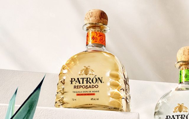 Patron Reposado packaging