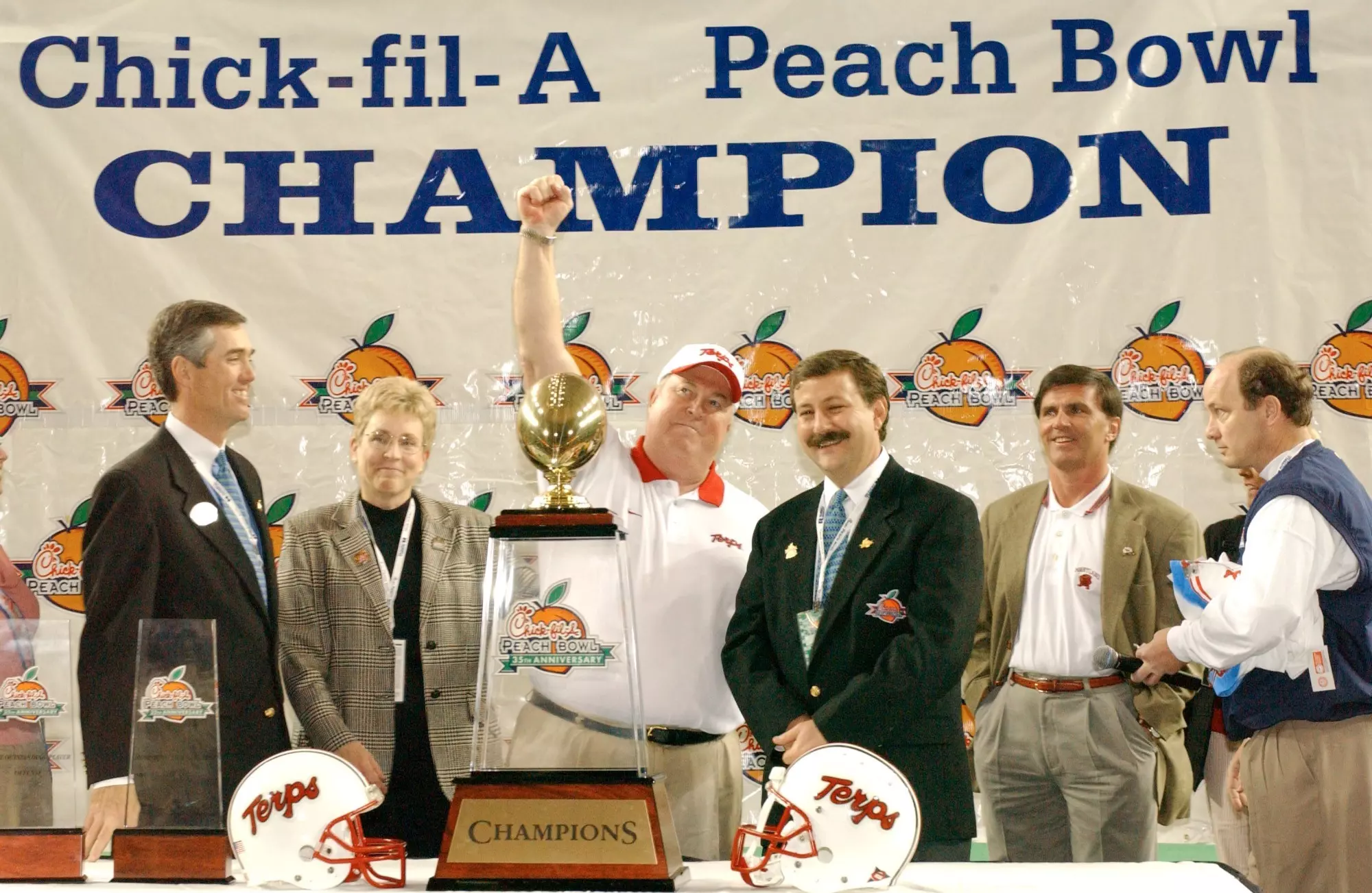 Ralph Friedgen Peach Bowl Hall of Fame