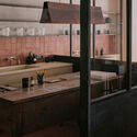 Perfumer H Seoul / Chakchak Studio - Interior Photography, Kitchen, Wood, Lighting