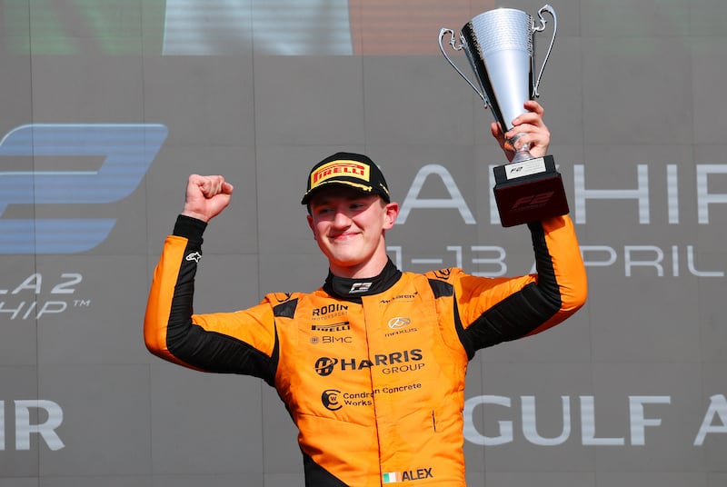 Offaly driver Alexander Dunne's step into the big time can’t be far away. Photograph: Clive Rose/Getty Images