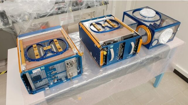 Units for housing mice at the International Space Station