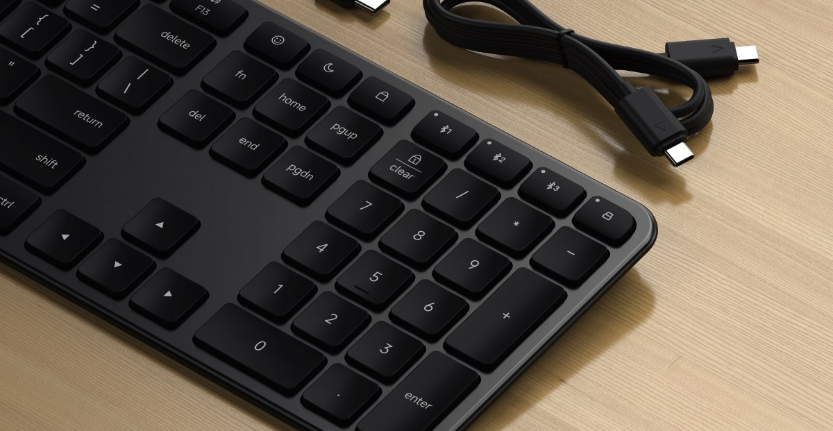 Satechi’s new Slim EX keyboards have a replaceable battery