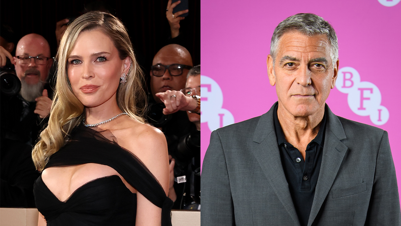 Sara Foster and George Clooney