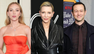 Scarlett Johansson, Cate Blanchett and Joseph Gordon-Levitt