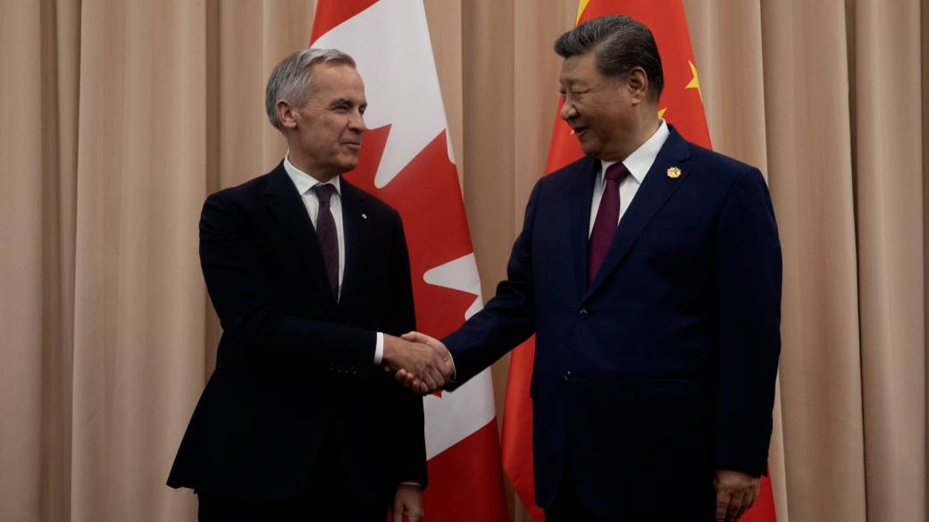 Click to play video: 'Carney meets with Xi, signalling ‘reset’ in China-Canada relationship'