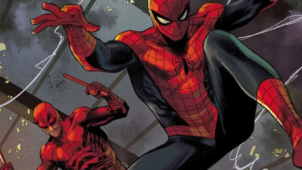 Spider-Man and Daredevil in Marvel Comics