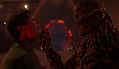 STRANGER THINGS: SEASON 5. Noah Schnapp as Will Byers and Jamie Campbell Bower as Vecna in Stranger Things: Season 5. Cr. COURTESY OF NETFLIX © 2025