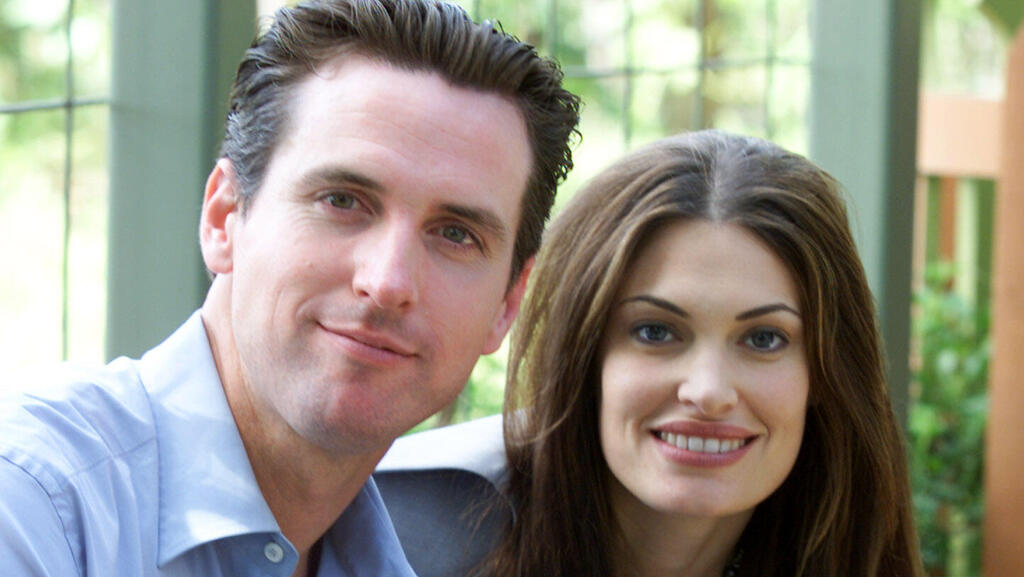 גילפויל עם בעלה לשעבר, מושל קליפורניה גאווין ניוסום