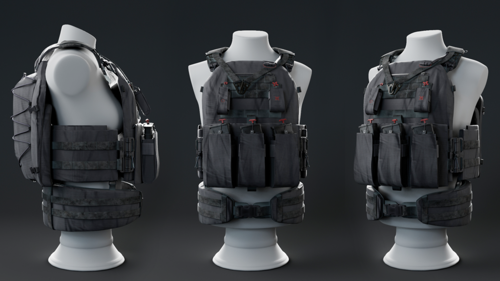 אפוד מותאם לנשים לוחמות