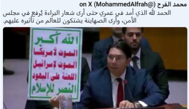 Houthis cheer after Israel’s UN envoy cites their slogan at Security Council