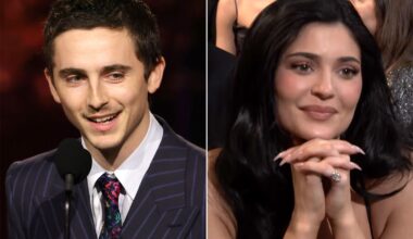 Timothée Chalamet Proclaims His 'Love' for Kylie Jenner at Critics Choice Awards