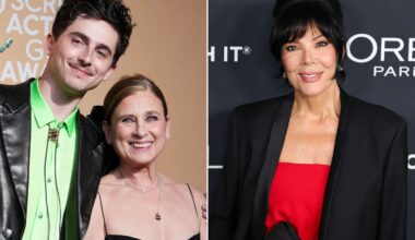 Kris Jenner and Timothée Chalamet’s Mom React to His Critics Choice Awards Win