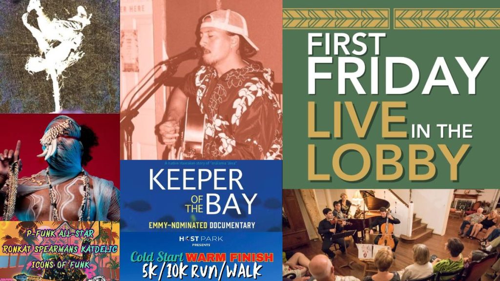 Top 10 things to do on Big Island for Jan. 2-8: Live in the Lobby, envisioning 2026 possibilities, getting funky and more : Big Island Now