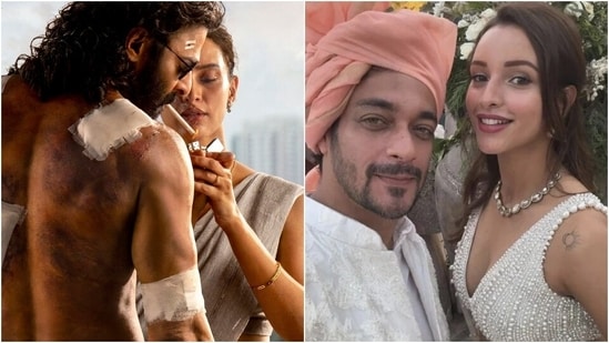 Sam Merchant seemed to approve of Triptii Dimri's first look from Spirit. 