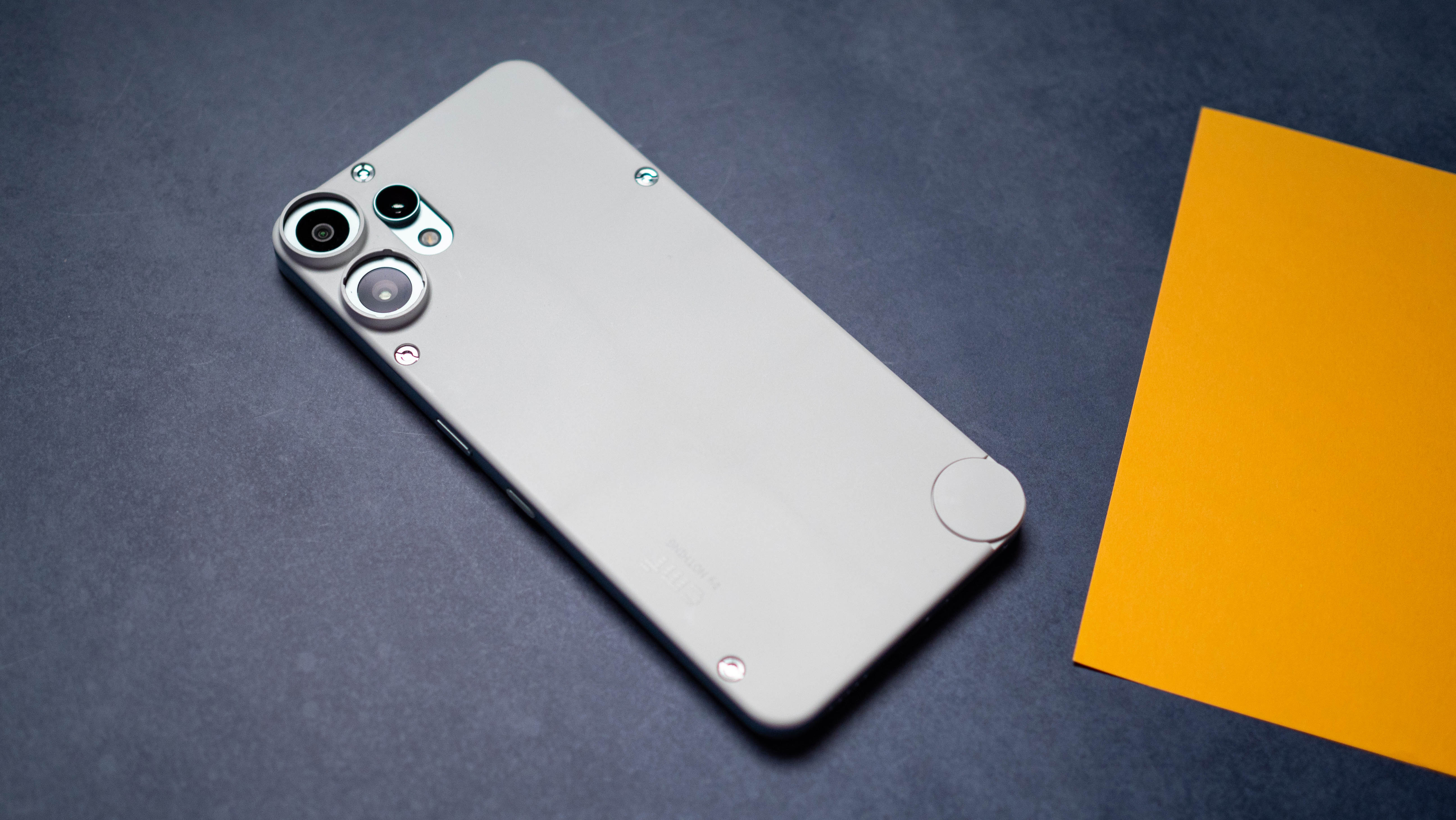 CMF Phone 2 Pro review against colorful background