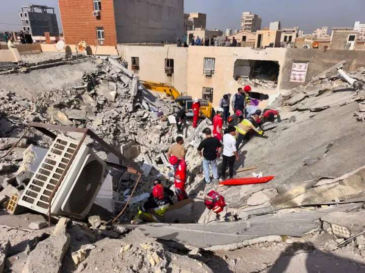 אהוואז אחרי הפיצוץ , צילום מסך