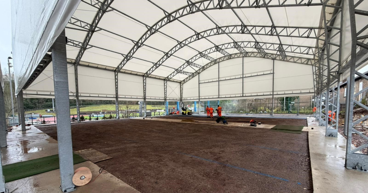 New covered padel courts at Withdean Sports Complex opening soon