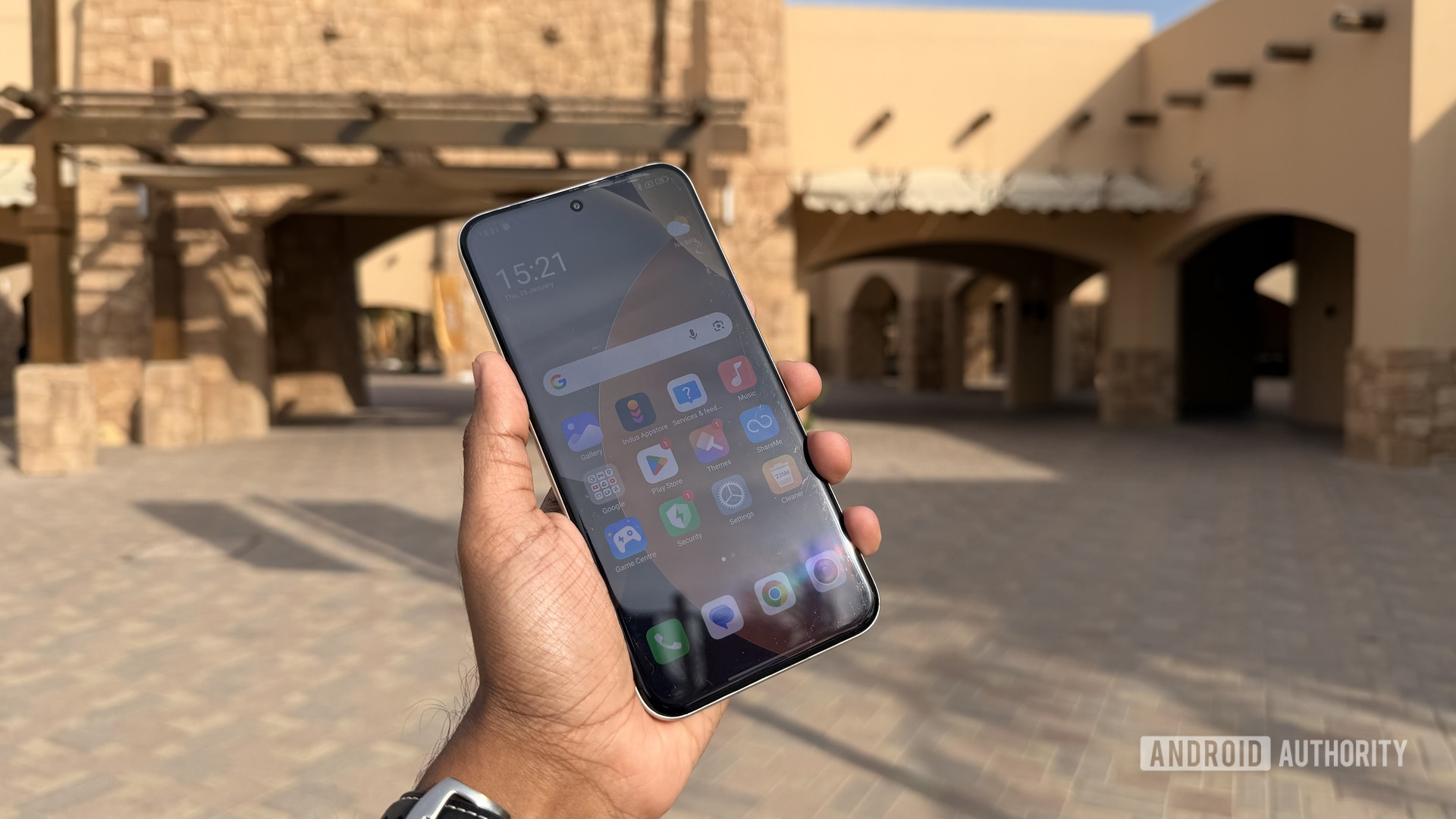 Xiaomi Redmi Note 15 Pro Plus 5G screen showing home screen 2