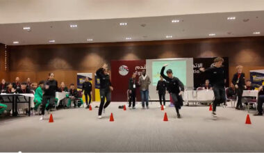 oung players from North African countries in active interaction during WHO workshop on health and sports as part of partnership activities with CAF and UNAF  Photo credit: WHO/EMRO