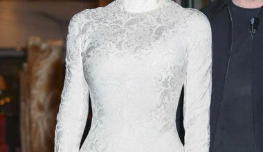 Kim Kardashian's Sparkly Side Boob-Baring Dress Is Slit All the Way to Her Hip