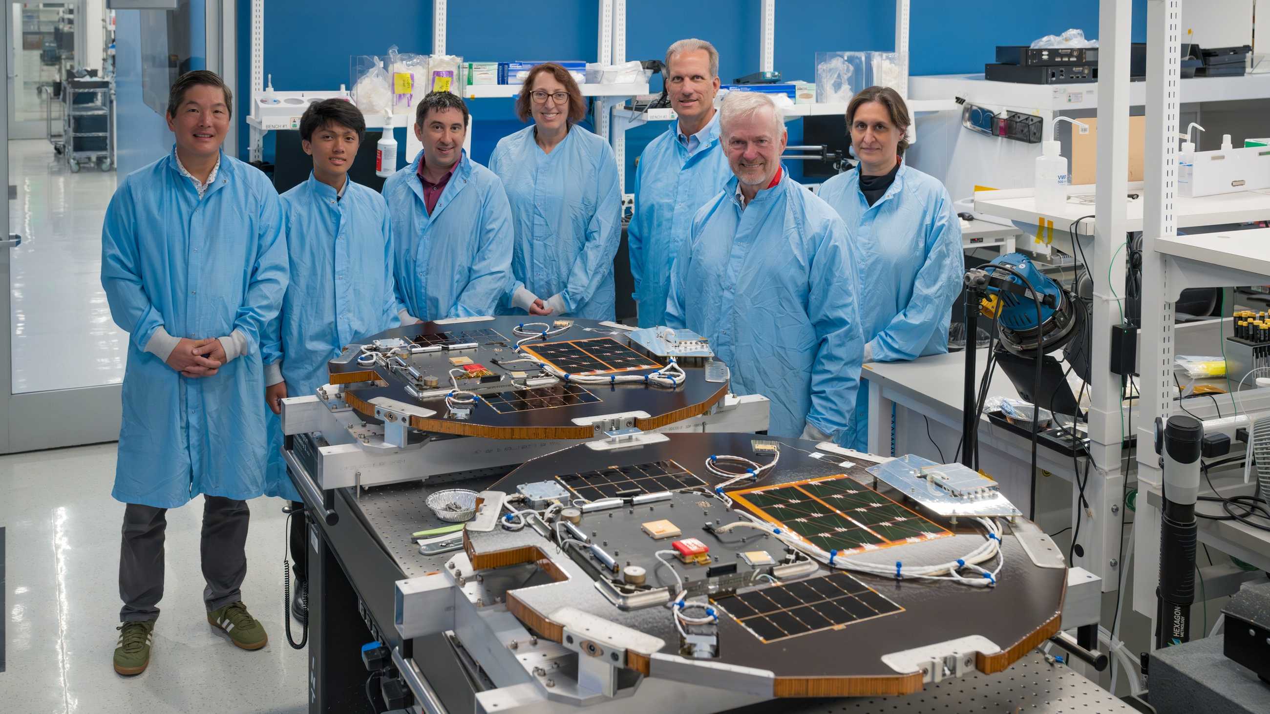 Aerospace DiskSat Thickness NASA Visit