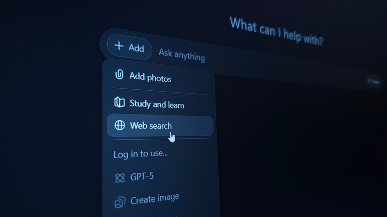 A close-up of the ChatGPT prompt composer.