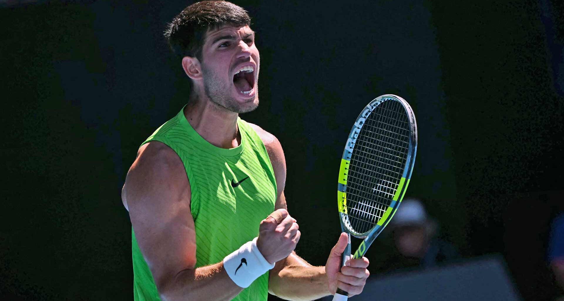 Carlos Alcaraz is bidding to complete a career Grand Slam by winning the Australian Open.