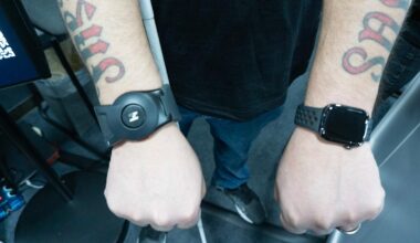 This haptic wristband pairs with Meta smart glasses to decode facial expressions