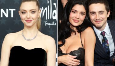 Amanda Seyfried didn't know why Timothée Chalamet thanked Kylie Jenner in speech