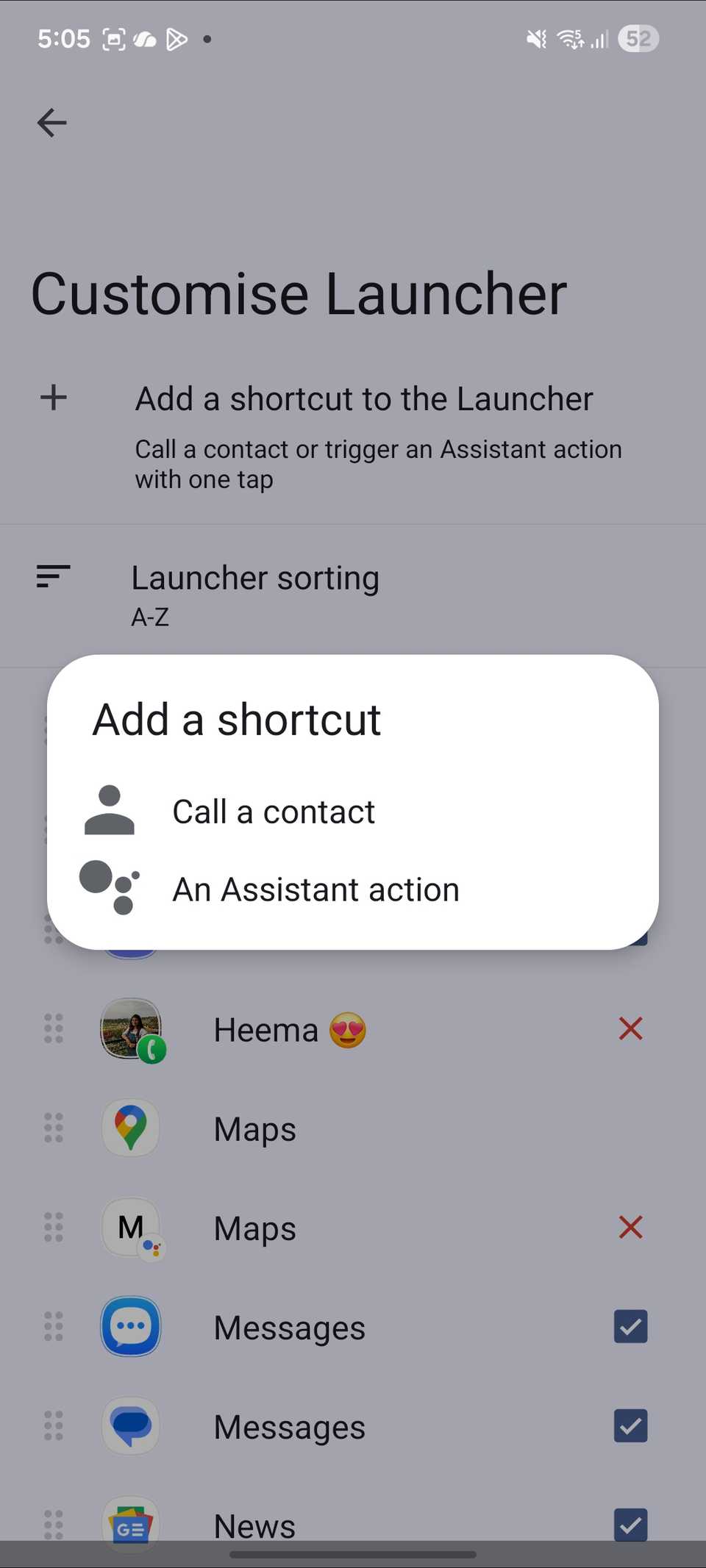 customize launcher on Android Auto