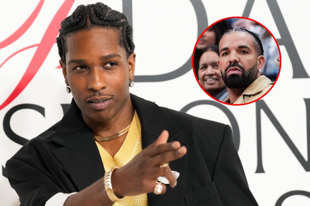 A$AP Rocky Seems to Diss Drake on New Song 'Stole Ya Flow'