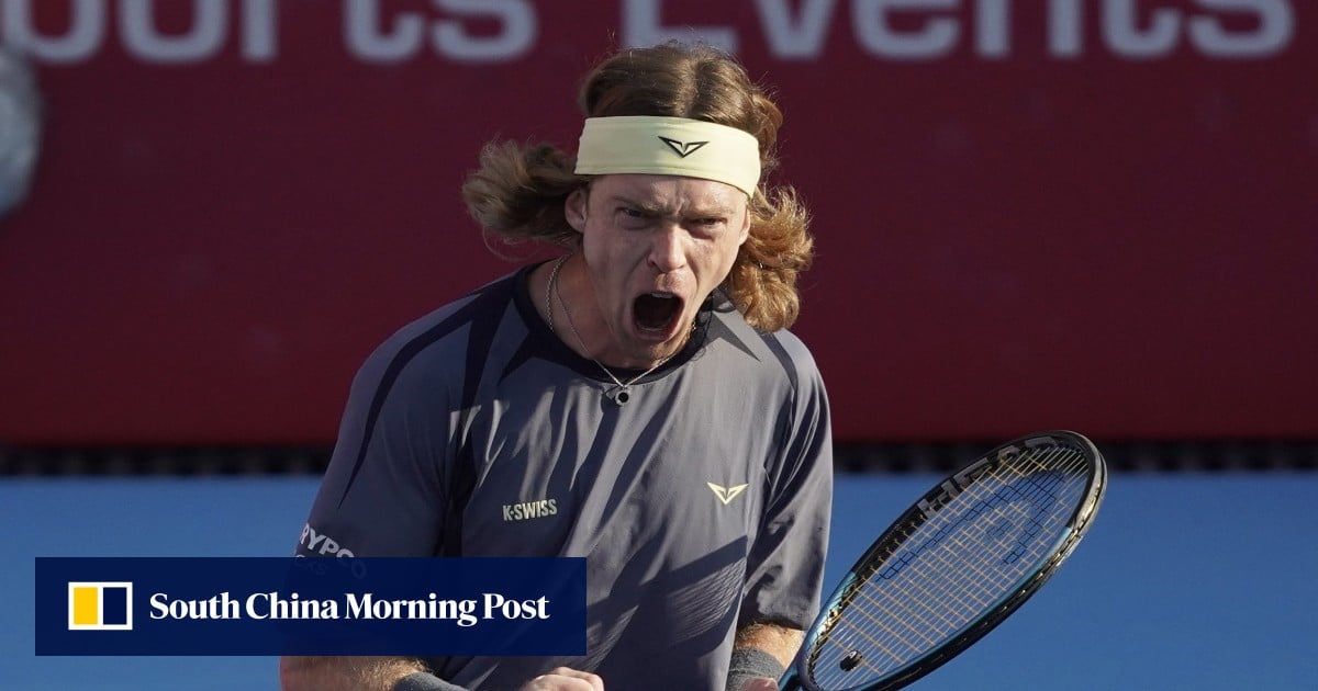 Hong Kong Open doubles finalist Andrey Rublev says fewer tournaments just ‘an illusion’