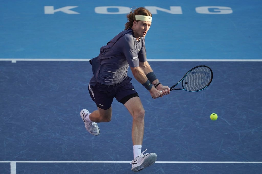 Andrey Rublev is an advocate for stripping back the bloated tennis calendar. Photo: Karma Lo