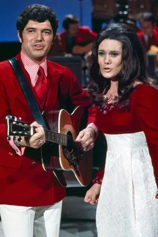 Disney General Entertainment Content via Getty Guy Hovis and Ralna English on The Lawrence Welk Show.