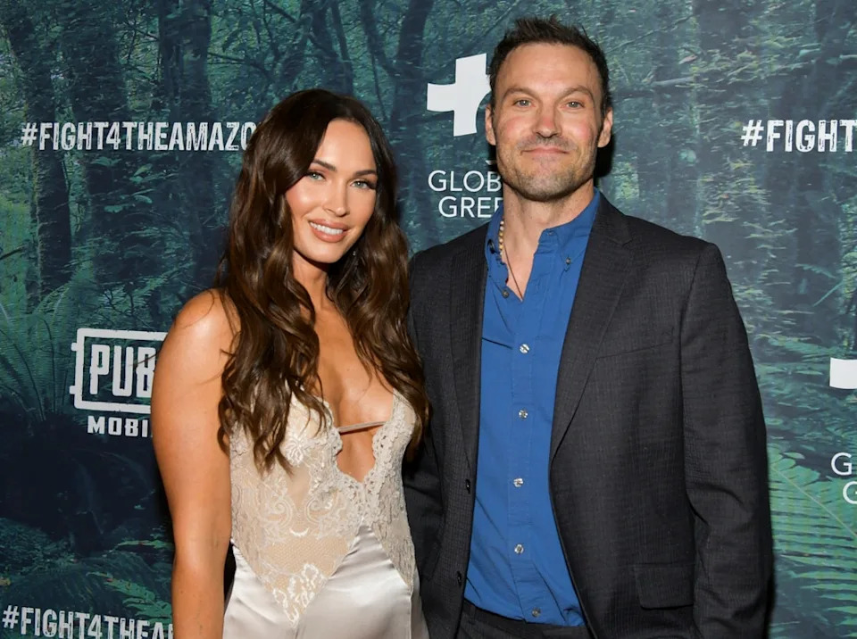 <p>Megan Fox & Brian Austin Green</p>