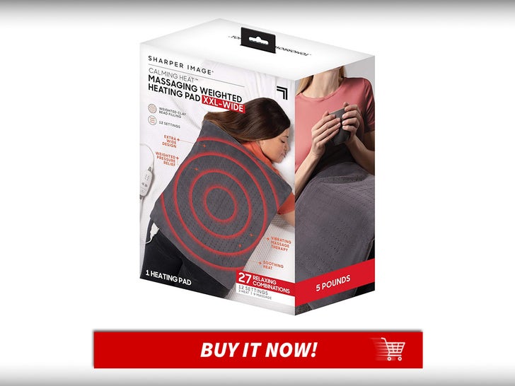 Calming-Heat-XXL-Wide-Massaging-Weighted-Heating-Pad-By-Sharper-Image-Workout-Recovery-MAIN