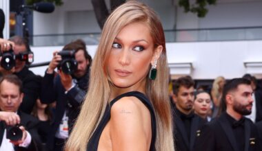 Bella Hadid Pairs Darkest Hair in Months With Tiny Bra in 'The Beauty'