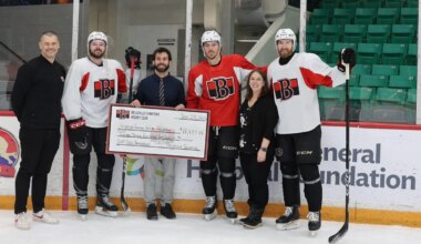 BGHF thanks Belleville Senators for community support