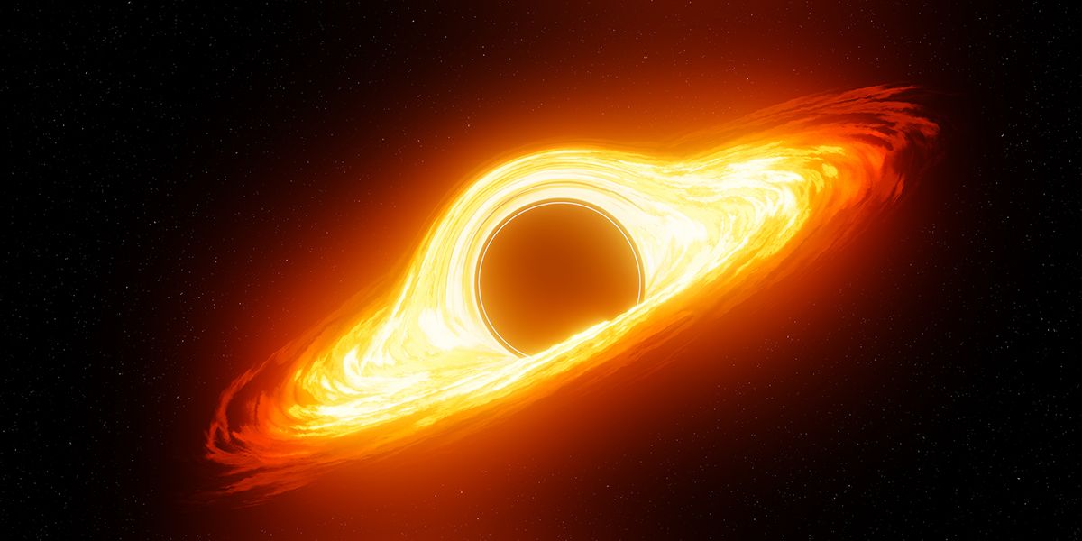 Black hole plunge region seen for the first time. Credit: Daniel Megias / iStock / Getty Images Plus