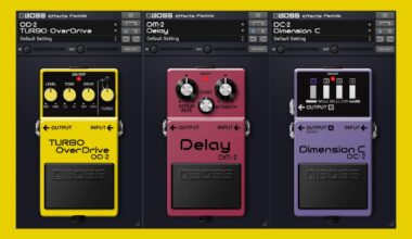 Roland adds three more historic Boss pedals to its effects plugin