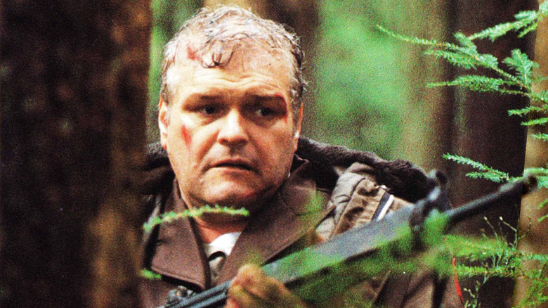 Will Teasel and his gun in 