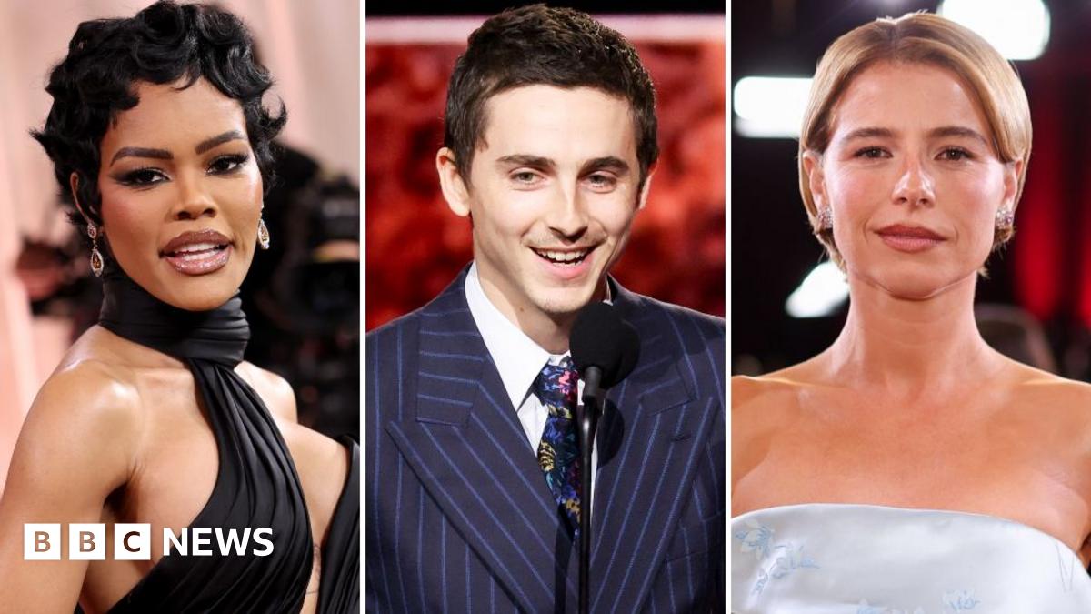 A composite image showing possible Oscar nominees (left to right) Teyana Taylor, Timothée Chalamet and Jessie Buckley