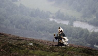 Queen Elizabeth II hiking