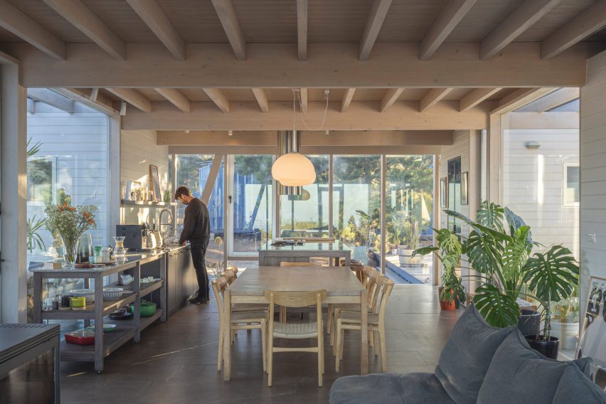 Interior fo Chilean house