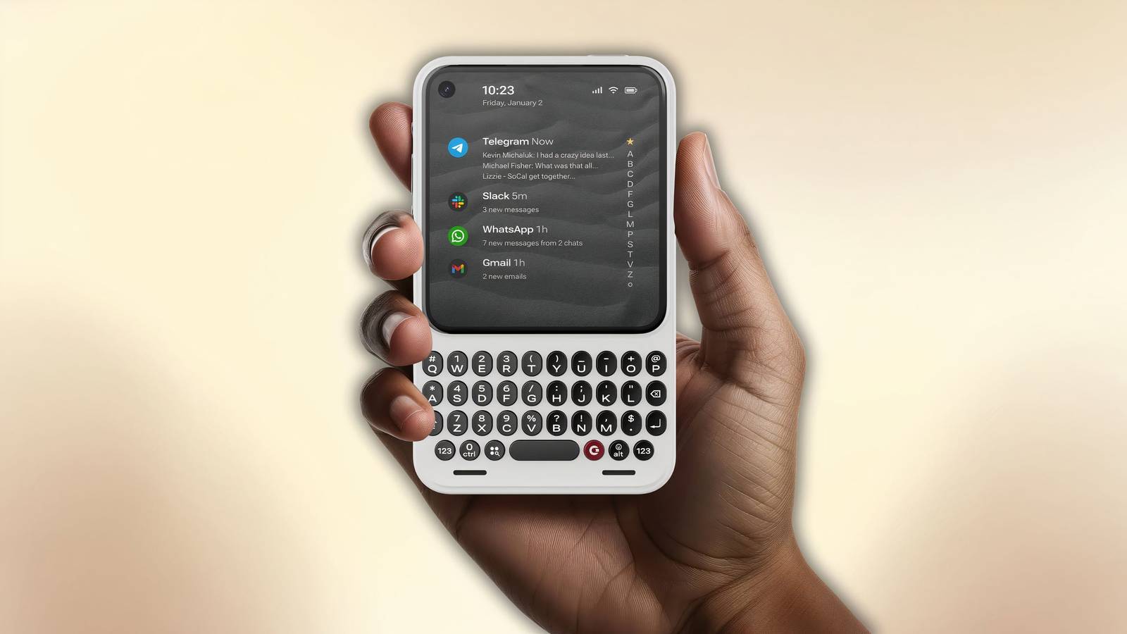 Turning your phone into an old school BlackBerry just got easier